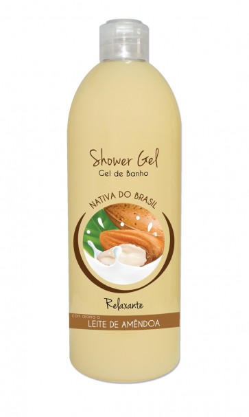 Shower Gel Relaxante com aroma a Leite de Amêndoas 750ml