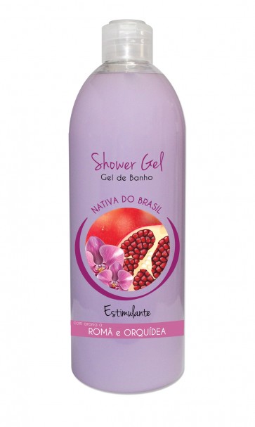 Shower Gel Estimulante com aroma a Romã e Orquídea 750ml
