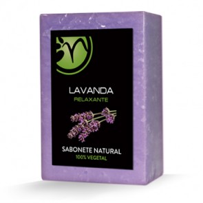 Sabonete 100% vegetal de Lavanda - Relaxante