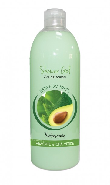 Shower Gel Refrescante con aroma a Aguacate y Té Verde 750ml