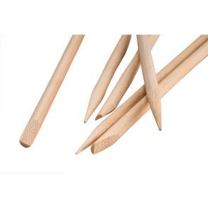 Palillos de Bambú Punta Fina / Biselado